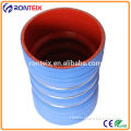 Hot sale Straight Hump Silicone Hose with 3 Steel ware for automobile